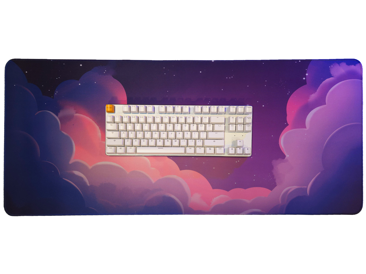 Dreamy Clouds Desk Mat