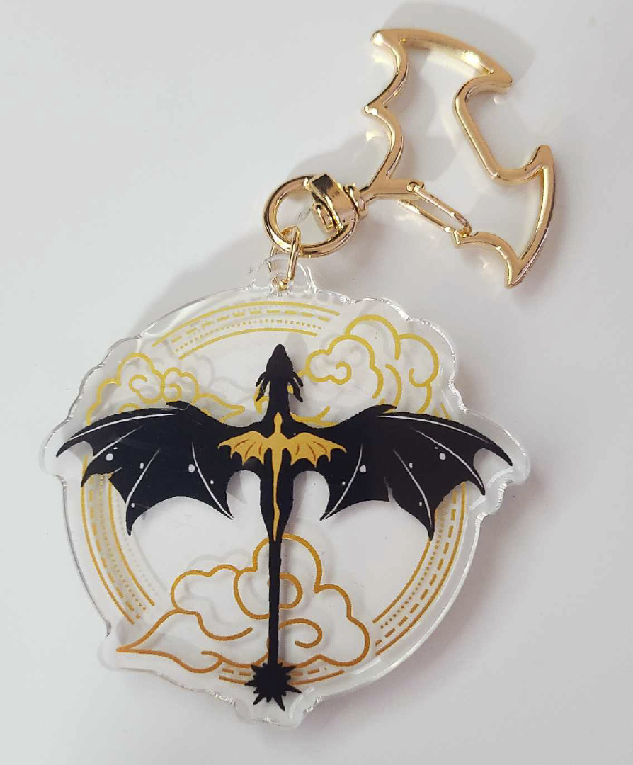 Fourth Wing Keychain