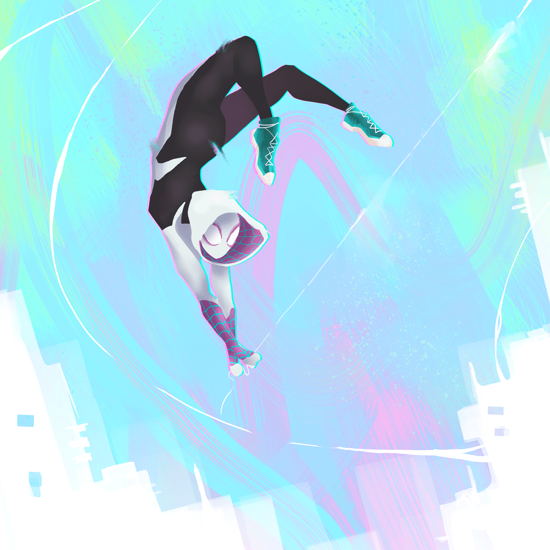 Into the Spider-Verse - Spider-Gwen Print